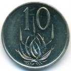 ЮАР, 10 центов 1986 год (UNC)