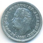 Португальская Индия, 1/8 рупии 1881 год