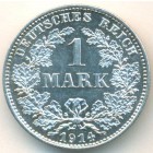 Германия, 1 марка 1914 год Е (UNC)