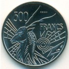 Центральные Африканские Штаты, 500 франков 1976 год C (UNC) ПРОБА