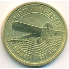 Тувалу, 1 доллар 2014 год (UNC)