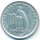 Гватемала, 10 сентаво 1928 год