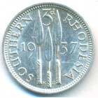 Южная Родезия, 3 пенса 1937 год