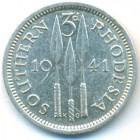 Южная Родезия, 3 пенса 1941 год (AU)