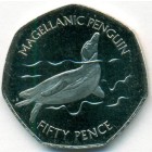 Фолклендские острова, 50 пенсов 2020 год (UNC)