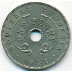 Южная Родезия, 1 пенни 1941 год (UNC)