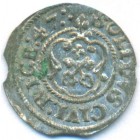 Рига, шведская оккупация, солид, 1647 год