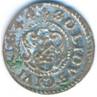 Рига, шведская оккупация, солид, 1644 год