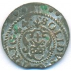 Рига, шведская оккупация, солид, 1644 год