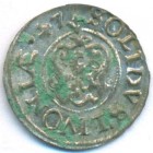 Рига, шведская оккупация, солид, 1647 год