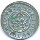 Рига, шведская оккупация, солид, 1644 год