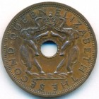 Федерация Родезии и Ньясаленда, 1 пенни 1962 год