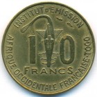 Французская Западная Африка, 10 франков 1957 год