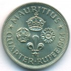 Маврикий, 1/4 рупии 1964 год (UNC)