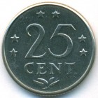 Нидерландские Антилы, 25 центов 1970 год (UNC)