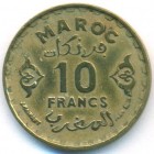 Марокко, 10 франков 1952 год