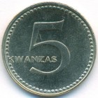 Ангола, 5 кванз 1977 год (UNC)
