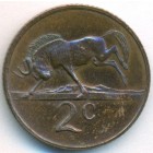 ЮАР, 2 цента 1970 год (AU)