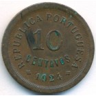 Португалия, 10 сентаво 1924 год