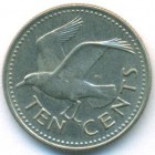 Барбадос, 10 центов 1973 год