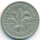Нигерия, 1 шиллинг 1959 год
