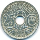 Франция, 25 сантимов 1932 год