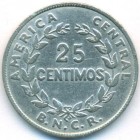 Коста-Рика, 25 сентимо 1937 год