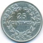 Коста-Рика, 25 сентимо 1937 год