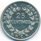 Коста-Рика, 25 сентимо 1948 год (UNC)