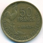 Франция, 50 франков 1953 год