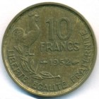 Франция, 10 франков 1952 год