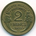 Франция, 2 франка 1939 год
