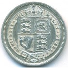 Великобритания, 6 пенсов 1887 год