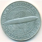 Веймарская республика, 5 рейхсмарок 1930 год D (AU)