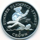 Гибралтар, 1 крона 1999 год (PROOF)