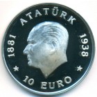 Турция, 2 500 000 лир 1998 год (PROOF)