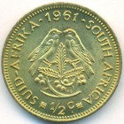 ЮАР, 1/2 цента 1961 год (UNC)
