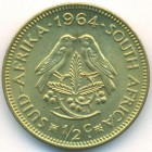 ЮАР, 1/2 цента 1964 год (UNC)