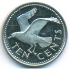 Барбадос, 10 центов 1973 год (PROOF)