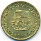 ЮАР, 1 цент 1961 год (UNC)