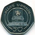 Остров Мэн, 50 пенсов 1988 год (UNC)