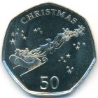 Гибралтар, 50 пенсов 2013 год (UNC)