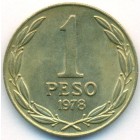 Чили, 1 песо 1978 год (AU)