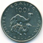 Джибути, 100 франков 1991 год (UNC)