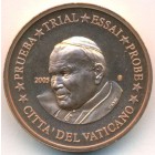 Ватикан, 1 евроцент 2005 год (UNC) ПРОБА