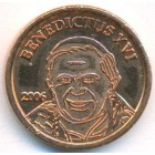 Ватикан, 1 евроцент 2006 год (UNC) ПРОБА