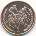 Остров Мэн, 2 пенса 1998 год (UNC)