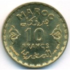 Марокко, 10 франков 1952 год (AU)