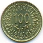 Тунис, 100 миллимов 1993 год (UNC)