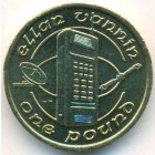 Остров Мэн, 1 фунт 1988 год (UNC)